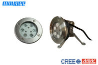 High Power Exterior 18w Underwater Spot LED Pool Lights Corrosion Proof