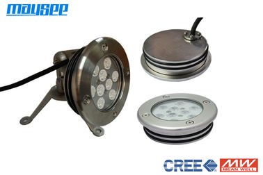 Multi Color Decorative 27w RGB Submersible LED Pool Light Anti Corrosion