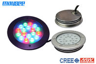 Professional 6x1w / 6x3w Cree LED Underwater Pond Lights For Swimming Pool
