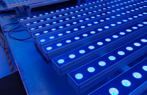 18-48W LED Wall Washer Lights Featuring Power On off or DMX512 Control Mode Suitable for Operating Temperatures from -10C to 40C