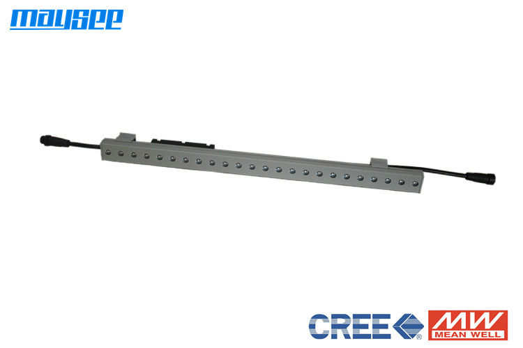6W Outdoor Linear LED Wall Washer Light With RGB Color Changing 24VDC Input