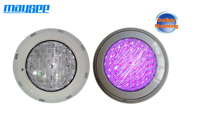 Outdoor 6w RGB DMX Surface Mounted LED Pool Light For Swimming Pool / Pond / Fountain