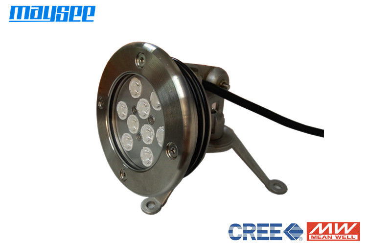 316 Stainless Steel LED Pond Lights With 25°/ 40°/ 60°/ 80°/100° Lens Angle
