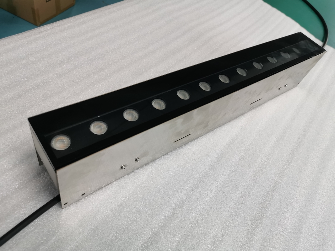 Inground LED Wall Washer Light LED Linear Light IP67 With 316 SS Housing And Bracket