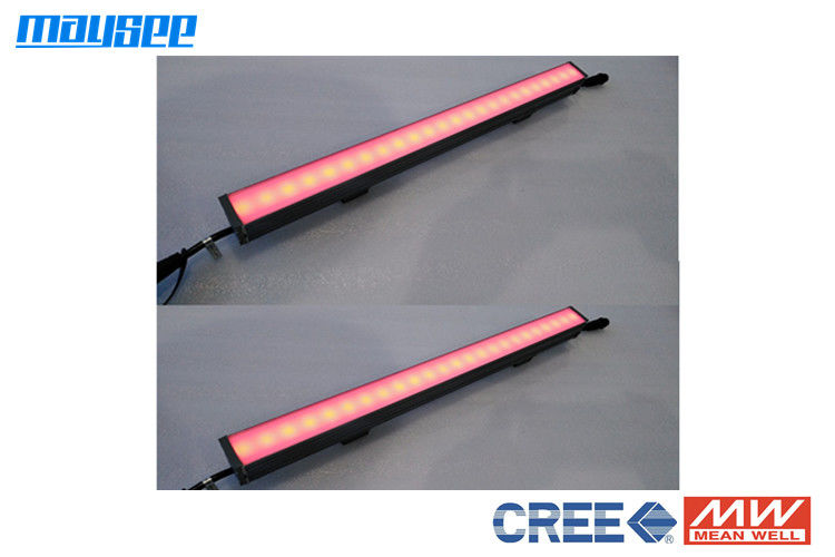 12 Watt Slim Linear LED Wall Washer , Landscape Color Changing Led Wall Washer