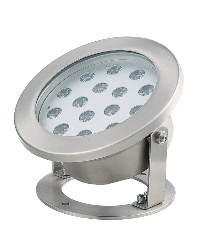 18W LED Swimming Pool Light RGB Color Light With Thickness Stainless Steel Housing