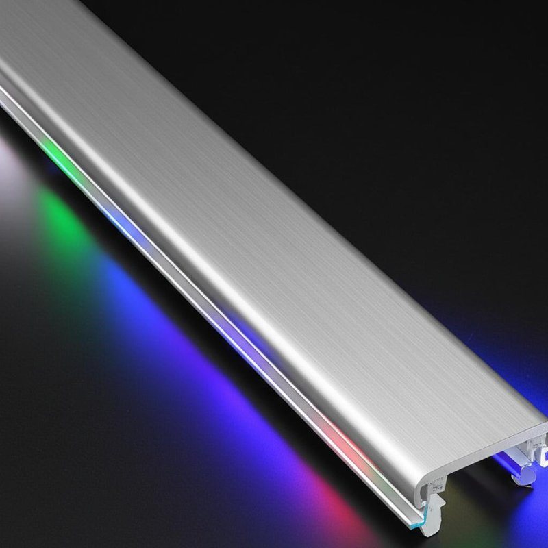 MS-WW-RGB-L5 Aluminum LED Wall Profile with 2700K/ 3000K/ 4000K/ 5000K/ 6000K/ RGB Color Temperature