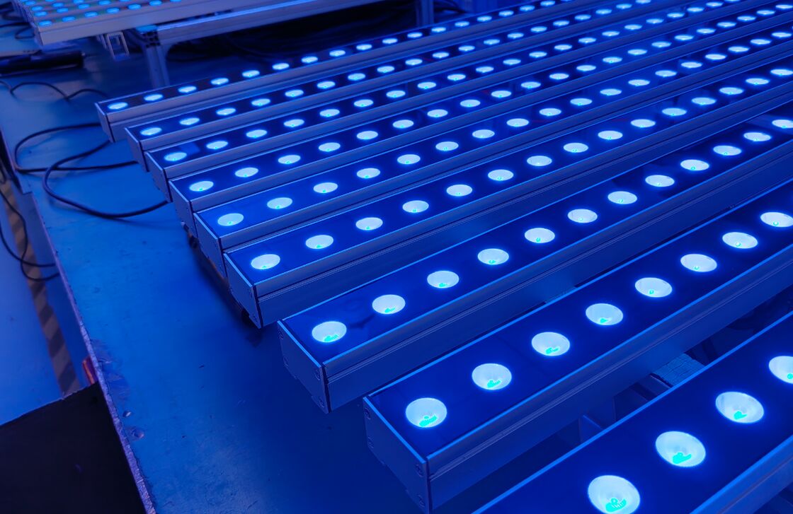 18-48W LED Wall Washer Lights Featuring Power On off or DMX512 Control Mode Suitable for Operating Temperatures from -10C to 40C