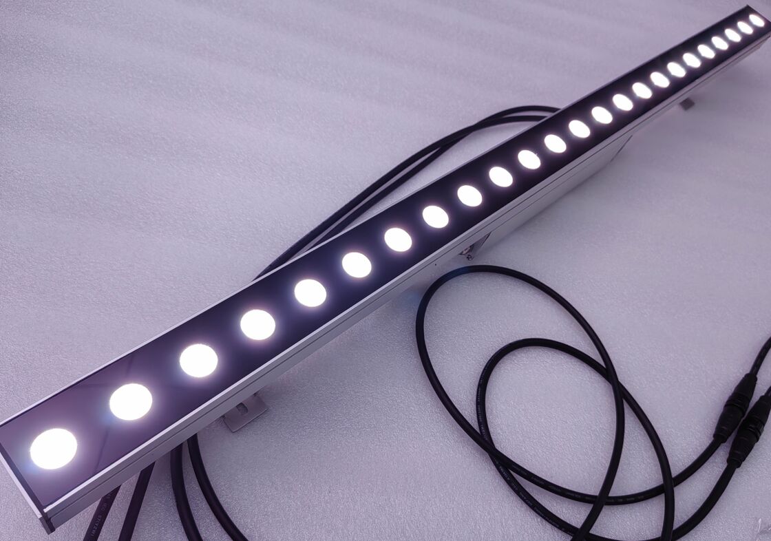 20 Degree by 60 Degree External Wall Washer Lights Aluminum Alloy Suitable for Commercial Building Exterior Lighting